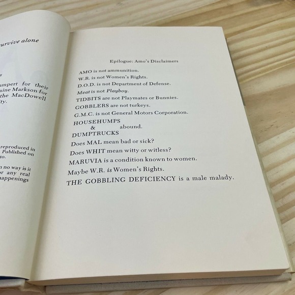 Amo. Alice Denham. 1974. 1st Edition. - Picture 7 of 8